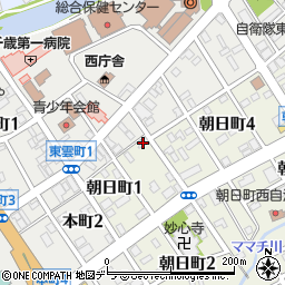 浅利商店周辺の地図