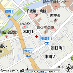 千歳建設業協会周辺の地図