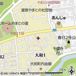 北海道千歳市大和1丁目3-13周辺の地図