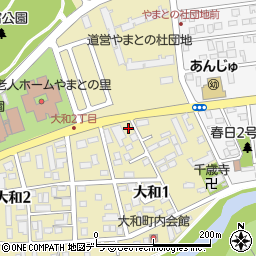 セイコーマート千歳大和店周辺の地図
