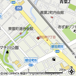 山岡家千歳店周辺の地図
