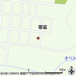 北海道十勝郡浦幌町帯富154-55周辺の地図