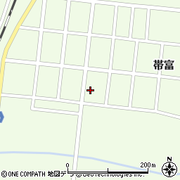 北海道十勝郡浦幌町帯富154-31周辺の地図