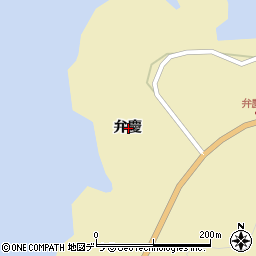 北海道寿都郡寿都町政泊町弁慶周辺の地図