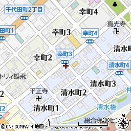 麺や白 千歳清水店周辺の地図