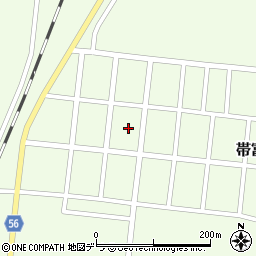 北海道十勝郡浦幌町帯富154-106周辺の地図