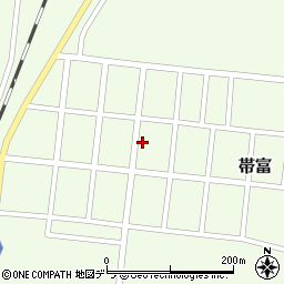 北海道十勝郡浦幌町帯富154周辺の地図