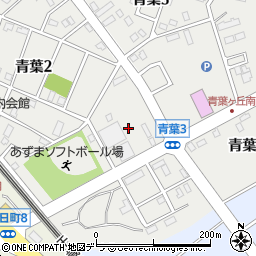 北海道中央バス株式会社　千歳営業所周辺の地図