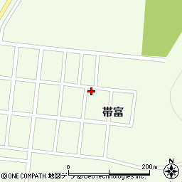 北海道十勝郡浦幌町帯富154-86周辺の地図
