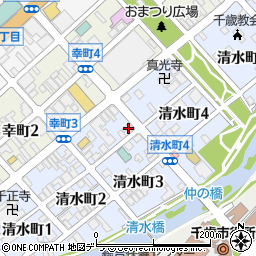 北海道社交飲食生活衛生同業組合千歳支部周辺の地図