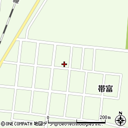 北海道十勝郡浦幌町帯富154-167周辺の地図