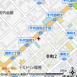 北海道信用金庫千歳支店周辺の地図