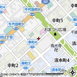 松尾ジンギスカン 千歳店周辺の地図