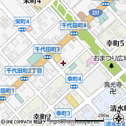 道銀千歳ビル周辺の地図