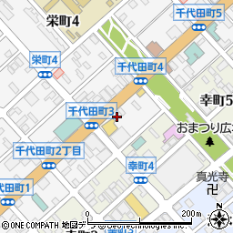 タイムズもりもと千歳本店駐車場周辺の地図