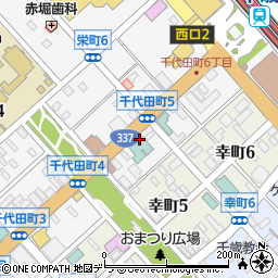 ホテルルートイン千歳駅前周辺の地図