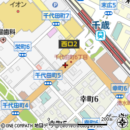 株式会社島田工業千歳営業所周辺の地図