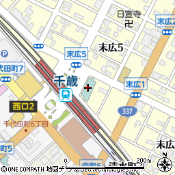 札幌臨床検査センター株式会社　千歳営業所周辺の地図