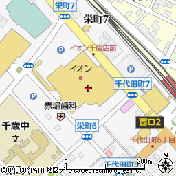 株式会社富士メガネ　イオン千歳店周辺の地図