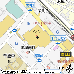 株式会社エルム楽器　イオン千歳センター周辺の地図