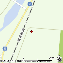 北海道十勝郡浦幌町帯富190周辺の地図