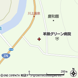 川上温泉周辺の地図