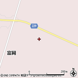 北海道磯谷郡蘭越町富岡260-2周辺の地図