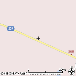 北海道磯谷郡蘭越町富岡457周辺の地図