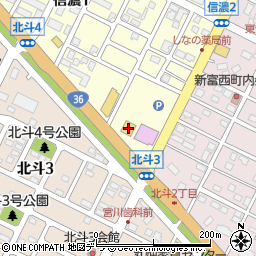 はま寿司千歳店周辺の地図