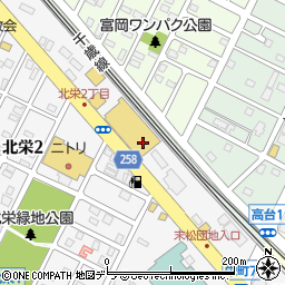 北海道千歳市北栄2丁目4周辺の地図