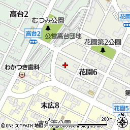 大京整備株式会社千歳作業所周辺の地図