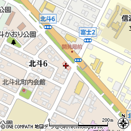 北斗内科小児科医院周辺の地図