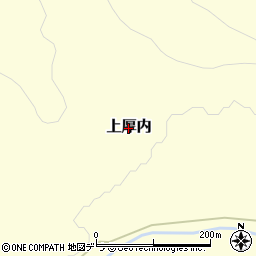 北海道浦幌町（十勝郡）上厚内周辺の地図