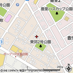 東郊マンション周辺の地図