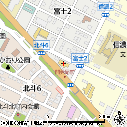 札幌日産千歳北店周辺の地図