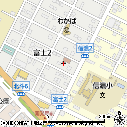 北海道千歳市富士2丁目3周辺の地図