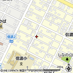 北海道千歳市信濃3丁目23-8周辺の地図