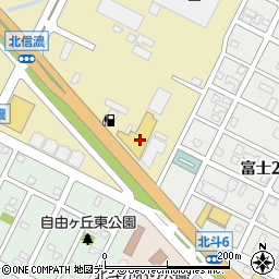 北海道スバル新千歳店周辺の地図