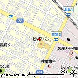 北海道千歳市信濃3丁目5-10周辺の地図