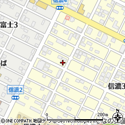 北海道千歳市信濃3丁目31-1周辺の地図