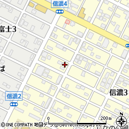 北海道千歳市信濃3丁目31-17周辺の地図