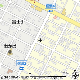 北海道千歳市信濃3丁目31-7周辺の地図