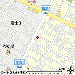 北海道千歳市信濃3丁目31-10周辺の地図