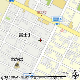 高台団地町内会館周辺の地図