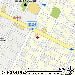 北海道千歳市信濃3丁目28-4周辺の地図