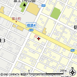 北海道千歳市信濃3丁目28周辺の地図