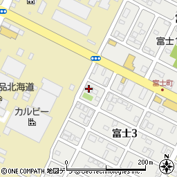 北海道警察職員公宅ｂ周辺の地図