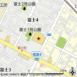 ＤＣＭ富士店周辺の地図