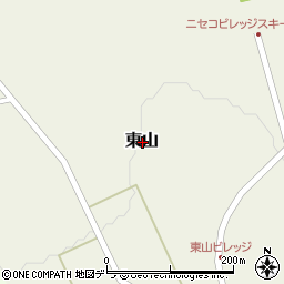 北海道虻田郡ニセコ町東山周辺の地図
