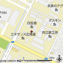 株式会社サニクリーン北海道　ＵＲ事業部千歳配送センター周辺の地図